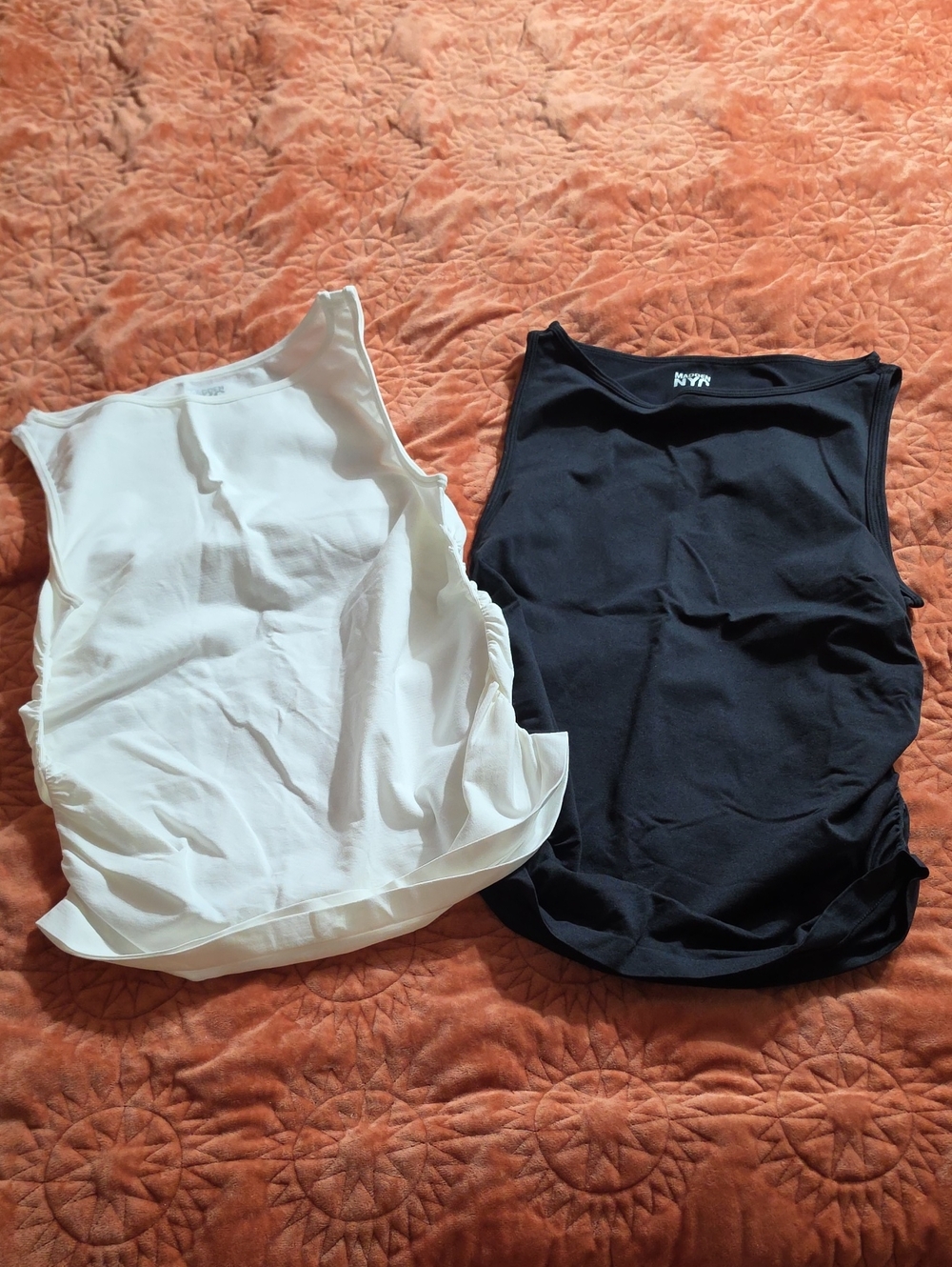Women's Black/White Sleeveless Tank Top Bundle